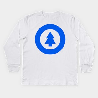 Gravity Falls Pine Kids Long Sleeve T-Shirt